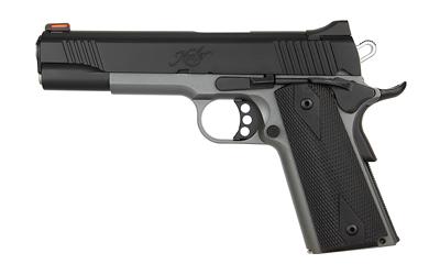 kimber america, custom lw shadow ghost, semi-automatic, 1911, full size, 45 acp, 5" barrel, matte finish, black/gray, rubber grips, manual safety,...