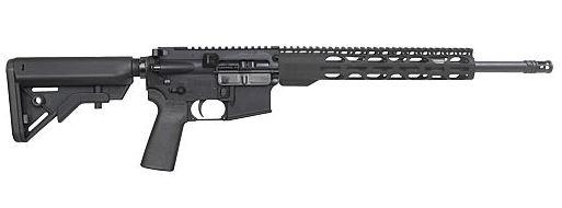 radical firearms, fr-16, semi automatic, 5.56 nato, 16" barrel, black finish, collapsible stock, 12" m-lok handguard, right hand, 30 round capacity