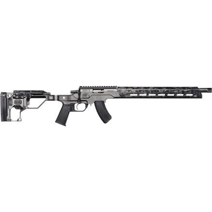 christensen arms, mpr rimfire rifle, 22 lr, 18" 1/2x28 threaded barrel, tungsten gray, 10 rounds