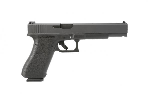 glock, g17l gen 1, 9mm, 6" barrel, long slide glock, black, 17 rounds