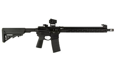 springfield, saint victor, semi-automatic rifle, ar-15, 5.56 nato, 16" barrel, 1:8 twist, muzzle brake, anodized finish, black, aluminum free-float...