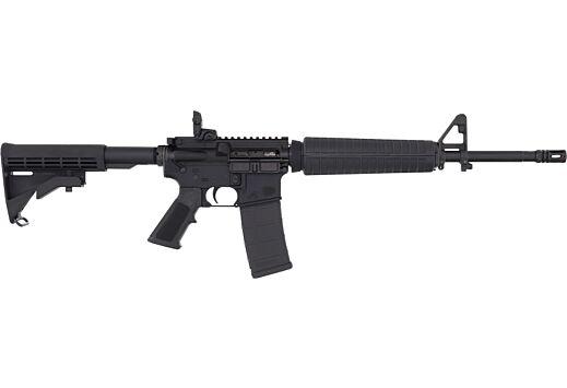 aero precision, ac-15m, 5.56 nato, 16" barrel, flip up rear sight, a2 front sight post, black, 30 rounds