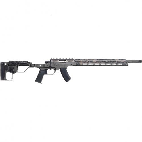 christensen arms, mpr rimfire rifle, 22 wmr, 16" 1/2x28 threaded barrel, tungsten gray, 10 rounds