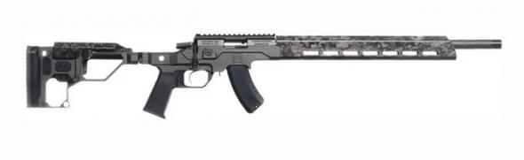 christensen arms, mpr rimfire rifle, 22 wmr, 20" 1/2x28 threaded barrel, triggertech trigger, tungsten gray, 10 rounds