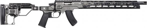 christensen arms, mpr rimfire rifle, 22 lr, 20" 1/2x28 threaded barrel, tungsten gray, 10 rounds