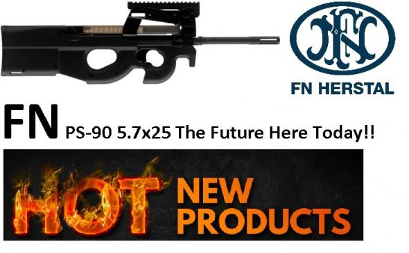 FNH USA PS-90® Semi-Automatic 5.7mmX28mm 16.04" 30+1 Syn Stk Black