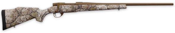 weatherby, vanguard badlands, 6.5 creedmoor, 22" burnt bronze cerakote threaded barrel, drilled & tapped steel receiver, badlands approach camo,...