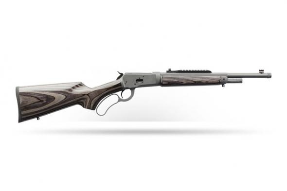 taylors and company, 1892 wildlands takedown, 44 magnum, 16.5" barrel, gray finish, laminate wood stock, 5 rounds