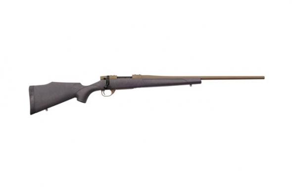 weatherby, vanguard weatherguard, 7mm remington magnum, 24" threaded barrel, synthetic stock, bronze and black finish, 3 rounds