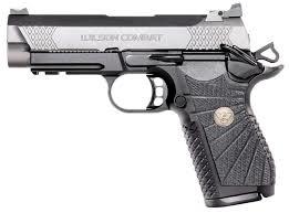 wilson combat, edc x9 2.0, 1911, 3.25" barrel, 9mm, fiber optic sights, black, 15 rounds