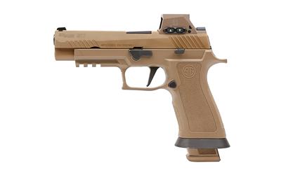 sig sauer, p320 m17x, striker fired, semi-automatic, polymer framed pistol, carry, 9mm, 4.7" barrel, pvd finish, coyote tan, romeom17 red dot sight,...