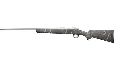 kimber america, hunter, pro desolve, bolt action rifle, 308 winchester, 22" barrel, muzzle brake, matte finish, silver, fiber re-enforced polymer...