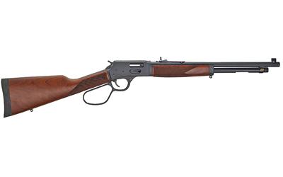 henry, big boy side gate carbine, 357 magnum, 16.5" american walnut, blued right hand with large loop, 7 rounds