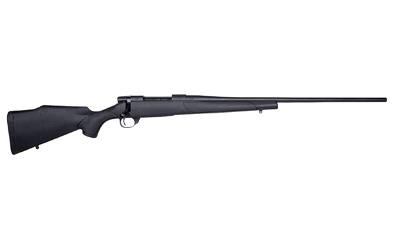 weatherby, vanguard obsidian, bolt action rifle, 25-06 remington, 24" barrel, black, synthetic stock, right hand, 5 rounds