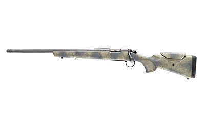 bergara, b-14 wilderness series sierra, bolt action rifle, 308 winchester, 20" fluted barrel, threaded 5/8-24, camo finish, sniper gray, sierra...