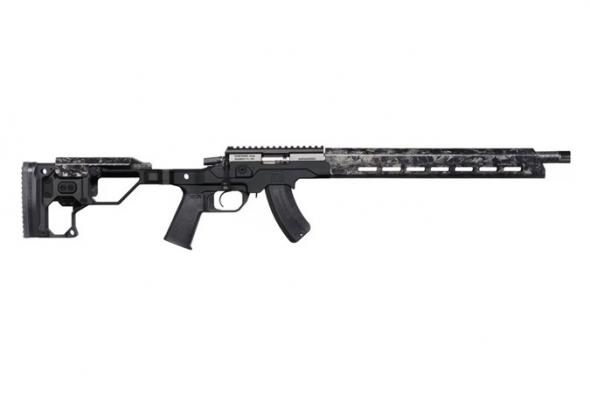 christensen arms, mpr rimfire rifle, 22 lr, 16" 1/2x28 threaded barrel, black, right hand, 9 rounds