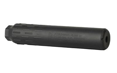 huxwrx safety company, flow 22 ti, suppressor, 22 lr, cerakote finish, black, grade 5 titanium, 1/2x28 direct thread
