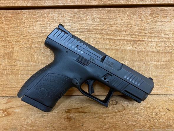 cz p10 s 9mm 2-12rd mags fs blk semi-auto pistol nib