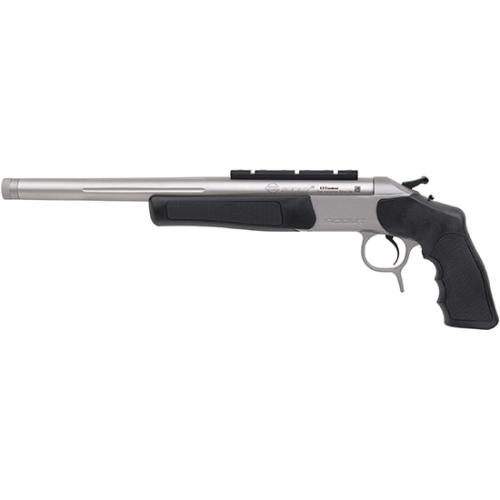 cva, scout v2, 204 ruger, 14" threaded barrel, single shot, stainless finish, black grip, 1 round