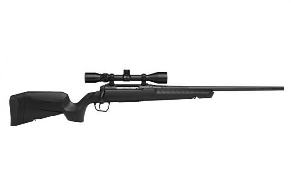 savage arms, axis xp, bolt action rifle, 400 legend, 20" sporter contour barrel, matte finish, black, polymer stock, 1 magazine, 4 rounds, includes...