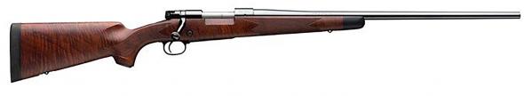 winchester, model 70 super grade, 6.5 prc, 24" barrel, forged steel receiver w/recoil lugs, blade type ejector, checkered fancy walnut stock with...