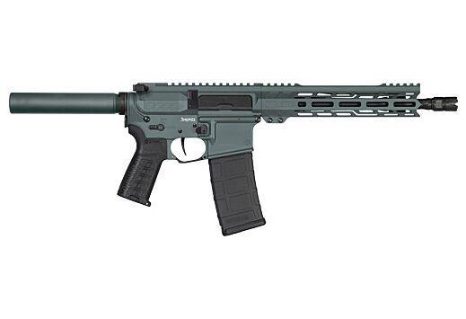cmmg, banshee mk4, ar pistol, 5.56 nato, 10.5" barrel, pistol brace, green, 30 rounds