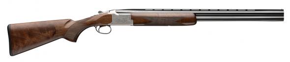 browning, citori hunter deluxe, over-under, 16 gauge, 28" barrels, 3" chamber, stainless receiver, blued barrels, wood stock, 2 rounds