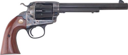 cimarron saa bisley, 44-40 winchester, 7.5" barrel, cc/blued finish, walnut grips