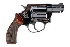 heritage, roscoe, talo edition, double/single action revolver, compact, 38 special, 2" barrel, blued finish, black, rosewood and pearl grips, fixed...