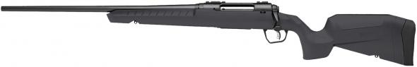 savage arms, axis ii, bolt action rifle, 7mm-08 remington, 22" barrel, gray stock, black finish, left hand, 4 rounds