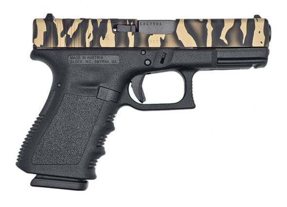 glock 19 gen 3 9mm tiger camo or 15rd