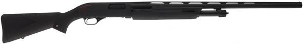 winchester sxp camp/field combo pump action shotgun 12 gauge 26" and 18" barrels 3" chamber 4 rounds black composite stock matte black finish barrel...
