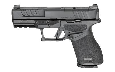 springfield, echelon 4.0c, semi-automatic, striker fired, polymer framed pistol, full size, 9mm, 4" barrel, melonite finish, black, optics ready...