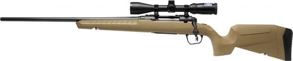 savage, axis ii xp, 22-250 remington, 22" barrel, scope combo, flat dark earth stock, left hand, 4 rounds
