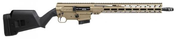 cmmg, dissent br4, semi automatic, 350 legend, 16.1" barrel, coyote tan cerakote finish, m-lok handguard, magpul sga stock, ambidextrous, 10 round...