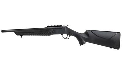 rossi, lwc, single shot rifle, 300 blackout, 16.5" threaded barrel, synthetic stock, matte finish, black, 1 round