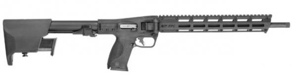 smith & wesson, m&p fpc, semi automatic, 10mm, 16.25" barrel, black finish, folding stock, right hand, 10 round capacity