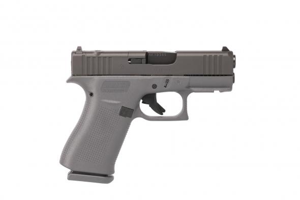 g43x 9mm gray 3.39" mos rail, front rail