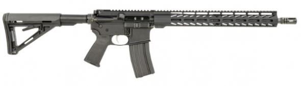 anderson, am-15 utility pro, semi automatic, 5.56 nato, 16" threaded barrel, black finish, 15" m-lok handguard, collapsible magpul moe stock, right...