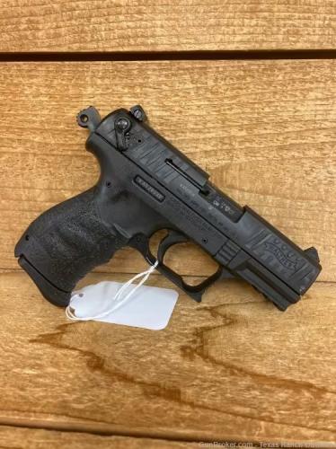 walther p22q .22lr 3.4" as 10-shot black