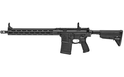 springfield, saint victor, semi-automatic, ar-10 308 winchester, 16" lightweight profile barrel, 1:10" twist, black finish, bcm 6-position stock, bcm...