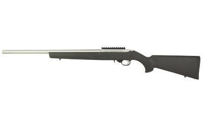 ruger, 10/22 light varmint target, talo edition, semi-automatic rifle, 22 lr, 20" threaded barrel, hogue overmolded stock, satin finish, silver, 10...