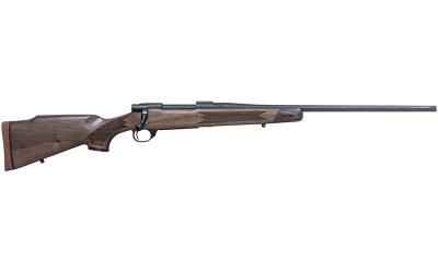 howa usa, m1500, bolt action rifle, 22 arc, 22" threaded barrel, 1/2x28 thread pitch, super deluxe walnut stock, matte finish, black, 5 rounds