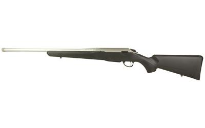 tikka, t3 lite, bolt action rifle, 308 winchester, 22" barrel, threaded 5/8x24, stainless finish, black synthetic stock, single stage adjustable...