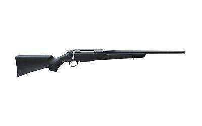 tikka, t3 lite synthetic compact, bolt action rifle, 308 winchester, 20" barrel, 5/8x24 threaded, synthetic stock, matte finish, black, single stage...