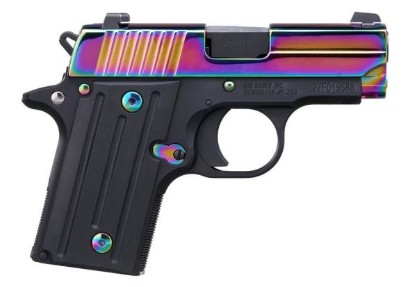 sig sauer p238 rainbow 380 acp 6+1 ns, 238-380-rbt2