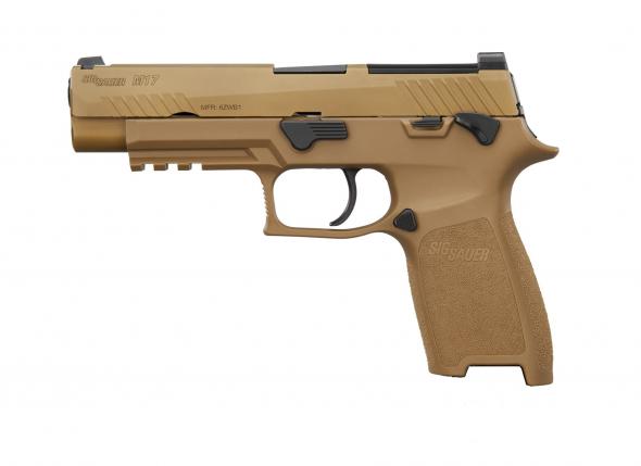 sig sauer m17 css 9mm coyote brown 4.7" barrel, ms 10+1