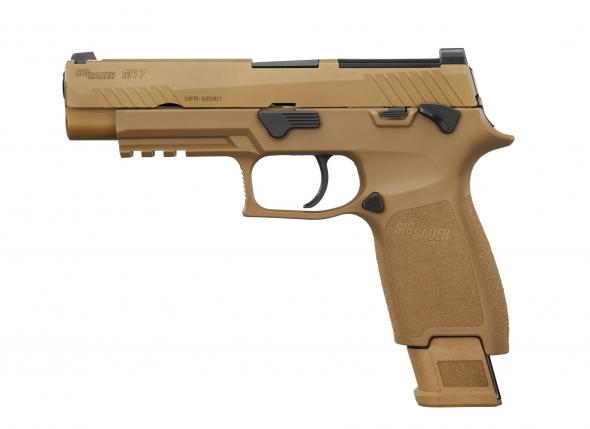 sig sauer m17 css 9mm coyote brown 4.7" barrel, ms 21+1