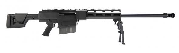 bushmaster ba50 50 bmg 10+1 29" phosphate chrome lined threaded barrel, black cerakote picatinny rail aluminum receiver, m-lok handguard, adj magpul...