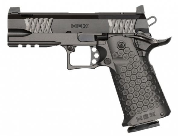 jacob grey twc hex - double stack 1911 9mm handgun